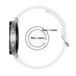 Colorful Buckle Silicone Sport Watch Band, For Samsung Galaxy Watch 6 / 6 Classic