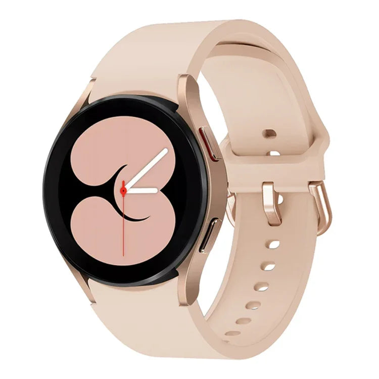 Colorful Buckle Silicone Sport Watch Band, For Samsung Galaxy Watch 6 / 6 Classic