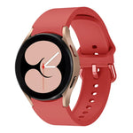 Colorful Buckle Silicone Sport Watch Band, For Samsung Galaxy Watch 6 / 6 Classic