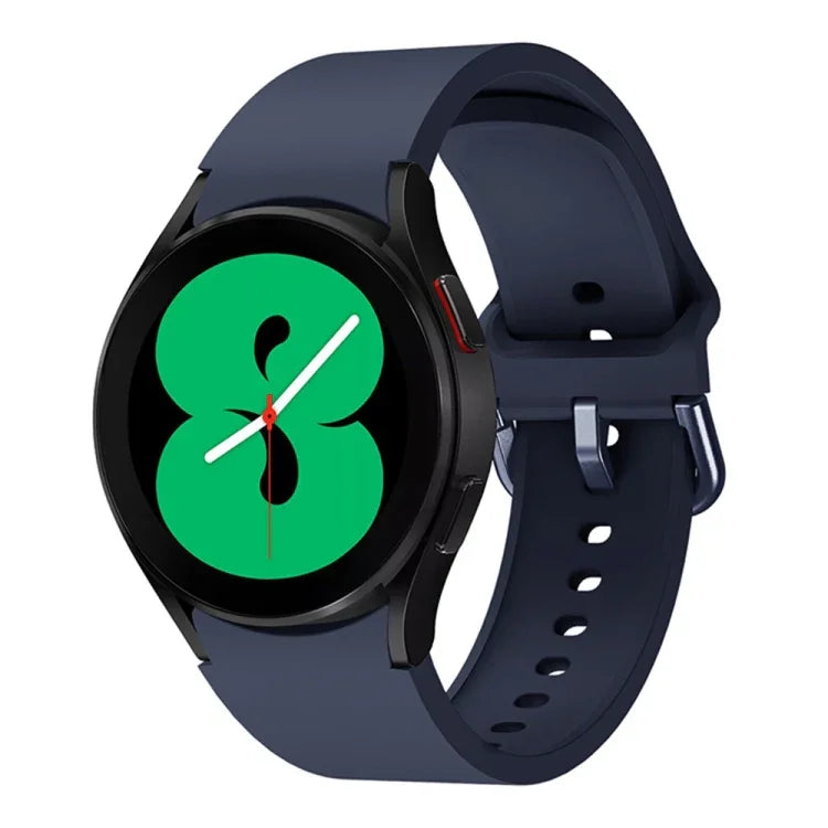 Colorful Buckle Silicone Sport Watch Band, For Samsung Galaxy Watch 6 / 6 Classic