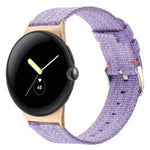 Nylon Canvas Watch Band, For Google Pixel Watch 4 / 3 / 2 / 1 41mm