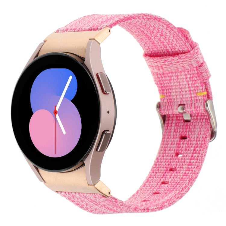 Nylon Canvas Watch Band, For Samsung Galaxy Watch6/6 Classic/5/5 Pro