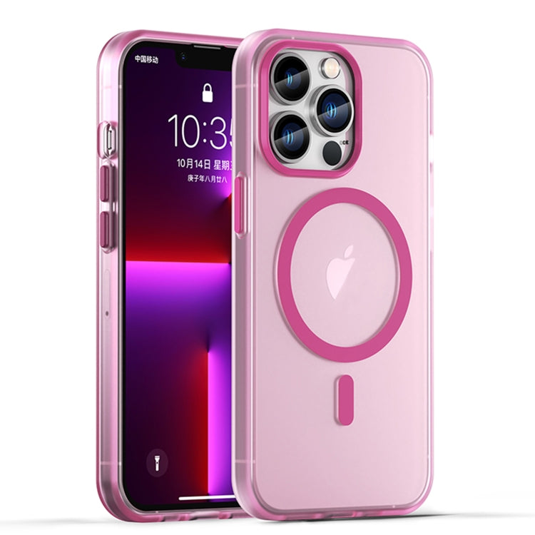 MagSafe Frosted Translucent TPU + PC Full Coverage Phone Case, For iPhone 14 Pro Max, For iPhone SE 2022 / 2020 / 8, For iPhone 13 Pro Max, For iPhone 13 Pro, For iPhone 13