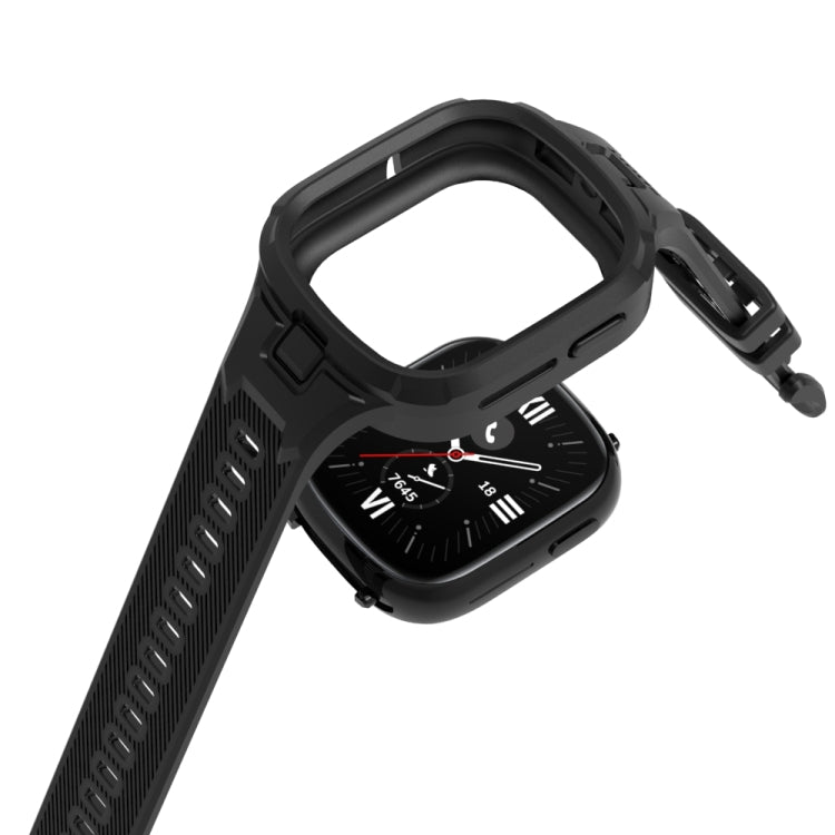 Solid Color Integrated TPU Watch Band, For Honor Watch 4