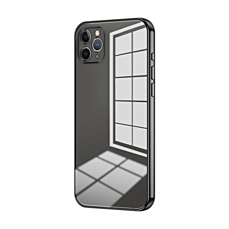 Transparent Plating Fine Hole Phone Case, For iPhone 11 Pro Max, For iPhone 11, For iPhone 11 Pro, For iPhone X / XS, For iPhone XR, For iPhone XS Max