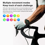 1.43 inch Leather Strap Bluetooth Call Smart Watch Support ECG / Non-invasive Blood Sugar, Leather Strap Black, Leather Strap Brown