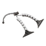Pearl Bracelet Metal Watch Band, For Apple Watch SE 2023 44mm, For Apple Watch SE 2023 40mm, For Apple Watch Ultra 2 49mm, For Apple Watch Series 9 45mm, For Apple Watch Series 9 41mm, For Apple Watch Ultra 49mm, For Apple Watch Series 8 41mm          ...