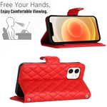Rhombic Texture Flip Leather Phone Case with Lanyard, For iPhone 11, For iPhone 11 Pro, For iPhone XS / X, For iPhone XR, For iPhone XS Max, For iPhone 8 Plus / 7 Plus / 6s Plus