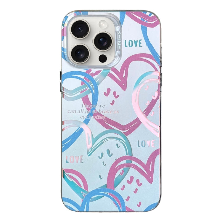 Colorful Pattern TPU + PC Phone Case, For iPhone 15 Pro Max, For iPhone 15 Pro, For iPhone 15, For iPhone 14