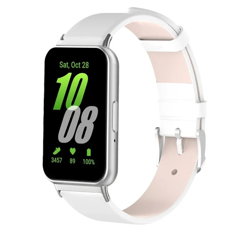 PU Leather Watch Band, For Samsung Galaxy Fit 3