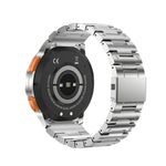 AK59 1.43 inch AMLOED Round Screen Steel Strap Smart Watch