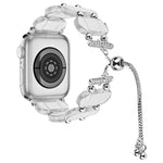 Resin Retractable Chain Watch Band, For Apple Watch Series 5 44mm, For Apple Watch Series 5 40mm