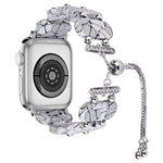 Resin Retractable Chain Watch Band, For Apple Watch Series 5 44mm, For Apple Watch Series 5 40mm