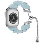 Resin Retractable Chain Watch Band, For Apple Watch 42mm, For Apple Watch 38mm