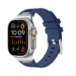 Loners Liquid Silicone Watch Band, For Apple Watch SE 2023 44mm, For Apple Watch Ultra 2 49mm, For Apple Watch Series 9 45mm