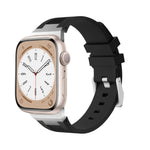 Loners Liquid Silicone Watch Band, For Apple Watch SE 2023 44mm, For Apple Watch Ultra 2 49mm, For Apple Watch Series 9 45mm