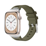 Loners Liquid Silicone Watch Band, For Apple Watch SE 2023 44mm, For Apple Watch Ultra 2 49mm, For Apple Watch Series 9 45mm