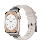 Loners Liquid Silicone Watch Band, For Apple Watch Series 5 44mm, For Apple Watch Series 4 44mm, For Apple Watch Series 3 42mm