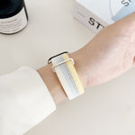Dual Hook and Loop Nylon Watch Band, For Apple Watch Series 3 38mm, For Apple Watch Series 3 42mm, For Apple Watch Series 2 42mm, For Apple Watch Series 2 38mm, For Apple Watch 42mm