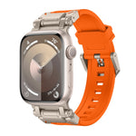 Explorer TPU Watch Band, For Apple Watch Series 6 44mm, For Apple Watch Series 5 44mm, For Apple Watch Series 4 44mm, For Apple Watch Series 3 42mm