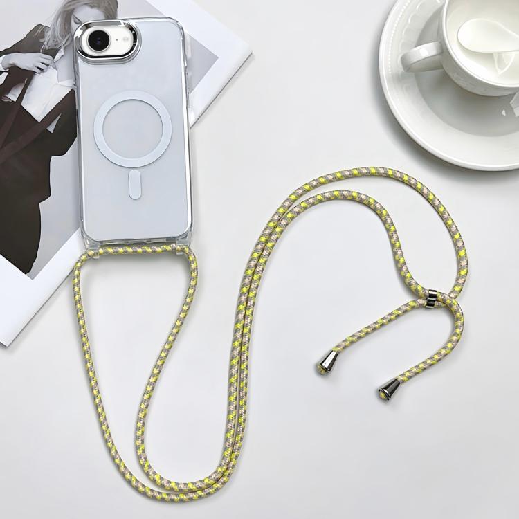 MagSafe Magnetic PC + TPU Phone Case with Lanyard, For iPhone 17e / 16e, For iPhone 17 Pro Max, For iPhone 17 Pro, For iPhone 17