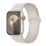 I-Shaped Magnetic Silicone Watch Band, For Apple Watch SE 2023 44mm, For Apple Watch SE 2023 40mm, For Apple Watch Ultra 2 49mm