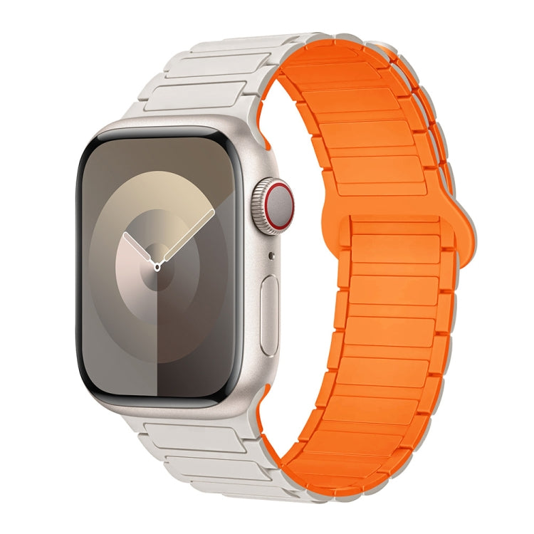 I-Shaped Magnetic Silicone Watch Band, For Apple Watch SE 2023 44mm, For Apple Watch SE 2023 40mm, For Apple Watch Ultra 2 49mm