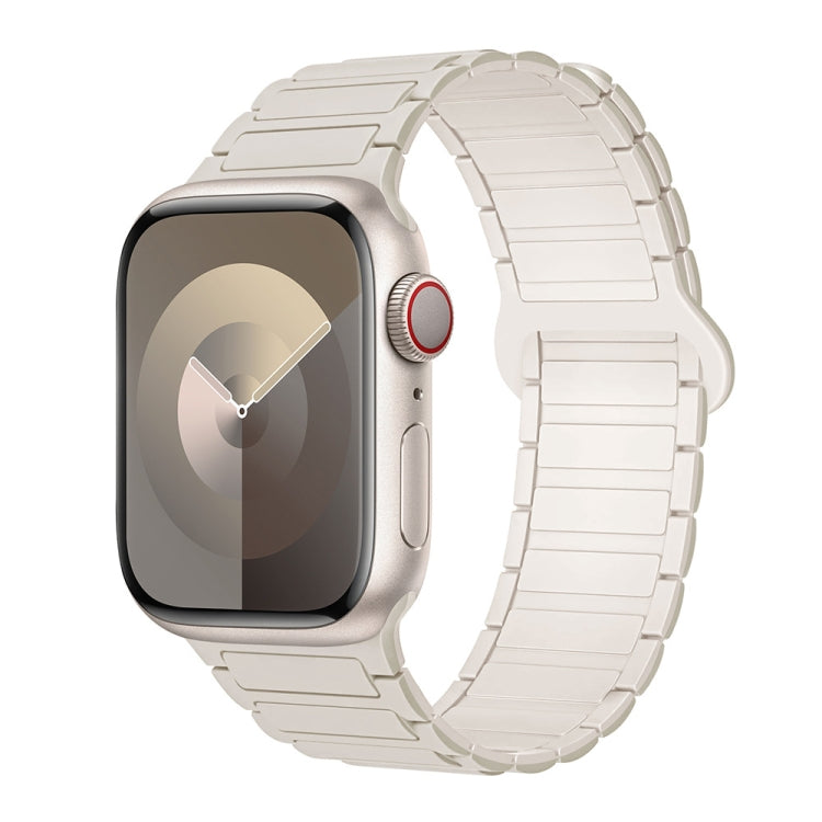 I-Shaped Magnetic Silicone Watch Band, For Apple Watch Series 6 44mm, For Apple Watch Series 5 44mm, For Apple Watch Series 5 40mm