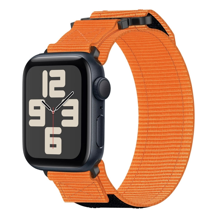 Nylon Hook And Loop Fastener Watch Band, For Apple Watch Series 10 46mm, For Apple Watch Series 10 42mm, For Apple Watch SE 2023 44mm, For Apple Watch SE 2023 40mm, For Apple Watch Ultra 2 49mm, For Apple Watch Series 9 45mm, For Apple Watch Series 9 4...