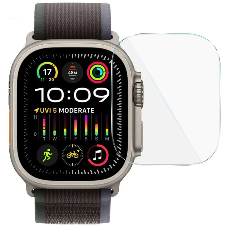 IMAK Tempered Glass Watch Protective Film Self-contained Positioning Version, For Apple Watch Ultra 1/2/3 49mm