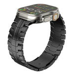 Double Lock Buckle Turtle Titanium Steel Watch Band, For Apple Watch SE 40mm, For Apple Watch SE 44mm, For Apple Watch Series 6 40mm, For Apple Watch Series 6 44mm, For Apple Watch Series 5 44mm, For Apple Watch Series 5 40mm                           ...