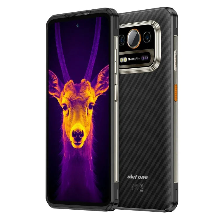Ulefone Armor 25T Pro Rugged Phone, Thermal Imaging, 6.78 inch Android 15 MediaTek Dimensity 6300 Octa Core, Network: 5G, NFC, 8GB+256GB