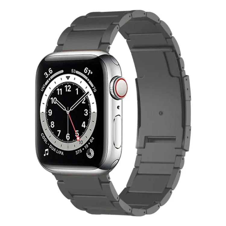 Titanium Metal Watch Band, For Apple Watch Series 7 41mm, For Apple Watch Series 7 45mm, For Apple Watch SE 40mm, For Apple Watch SE 44mm, For Apple Watch Series 6 40mm, For Apple Watch Series 6 44mm, For Apple Watch Series 5 44mm                      ...