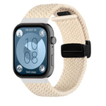 Magnetic Folding Buckle Braided Watch Band, For Huawei Watch Fit3