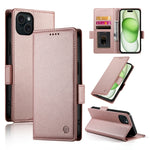 Side Buckle Magnetic Frosted Leather Phone Case, For iPhone 16 Pro, For iPhone 16 Plus, For iPhone 16, For iPhone 15 Pro Max, For iPhone 15 Pro, For iPhone 15 Plus