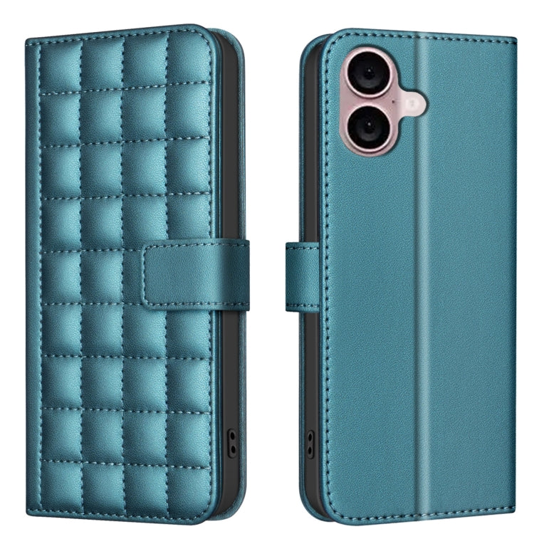 Square Texture Leather Phone Case, For iPhone 18 Pro Max/17 Pro Max, For iPhone 17e / 16e, For iPhone 16 Pro Max, For iPhone 16 Pro, For iPhone 16 Plus, For iPhone 16, For iPhone 15 Pro Max, For iPhone 15 Pro