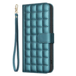 Square Texture Leather Phone Case, For iPhone 18 Pro Max/17 Pro Max, For iPhone 17e / 16e, For iPhone 16 Pro Max, For iPhone 16 Pro, For iPhone 16 Plus, For iPhone 16, For iPhone 15 Pro Max, For iPhone 15 Pro
