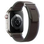 Dual-Section Loop Nylon Watch Band, For Apple Watch SE 2023 44mm, For Apple Watch SE 2023 40mm