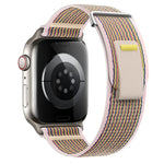Dual-Section Loop Nylon Watch Band, For Apple Watch Series 7 41mm, For Apple Watch Series 7 45mm