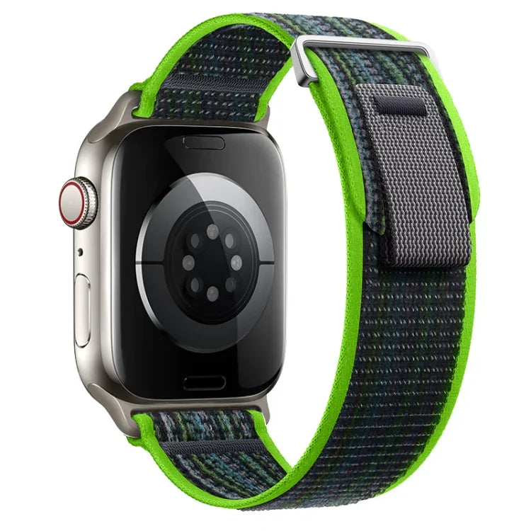 Dual-Section Loop Nylon Watch Band, For Apple Watch SE 40mm, For Apple Watch SE 44mm