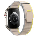 Dual-Section Loop Nylon Watch Band, For Apple Watch Series 6 40mm, For Apple Watch Series 6 44mm