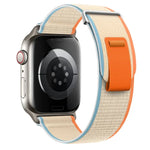 Dual-Section Loop Nylon Watch Band, For Apple Watch Series 3 38mm, For Apple Watch Series 3 42mm