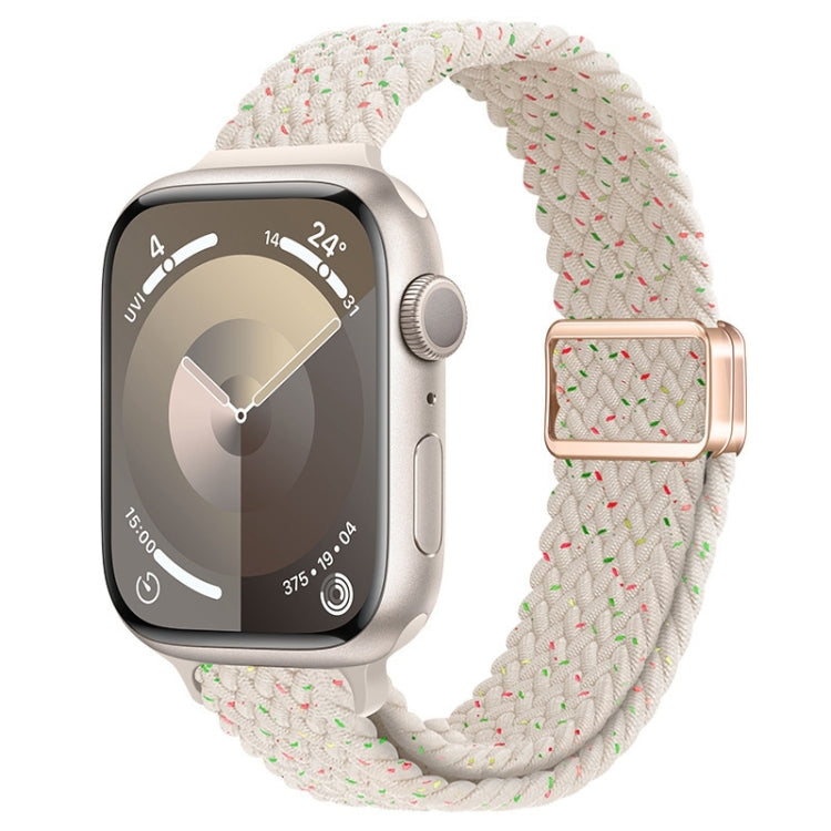 Slim Magnetic Buckle Nylon Braided Watch Band, For Apple Watch Series 8 41mm, For Apple Watch Series 8 45mm