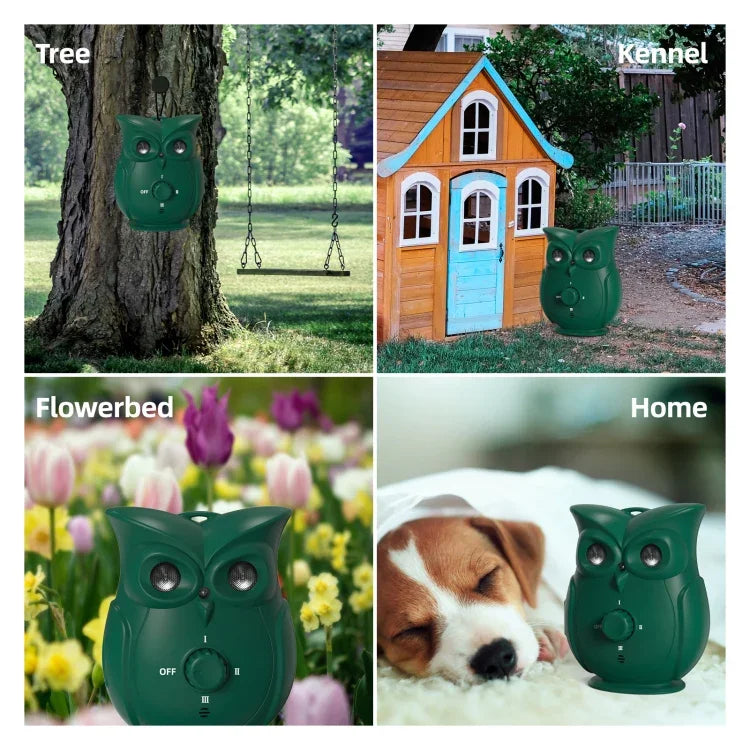 K16 Dual Ultrasonic Bark Stopper Dog Training Device