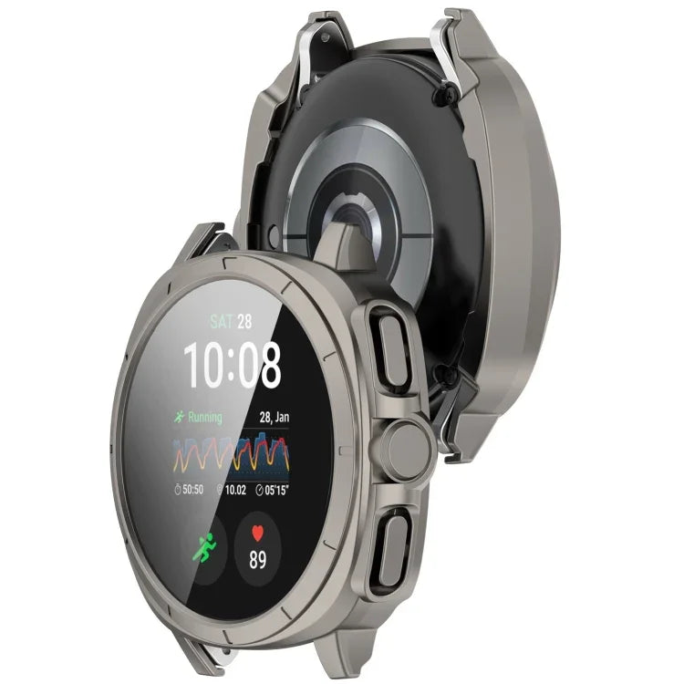 PC + Tempered Film Integrated Watch Protective Case, For Sansung Galaxy Watch 7 44mm