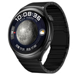One-bead Bamboo Magnetic Buckle Pure Titanium Watch Band, 22mm