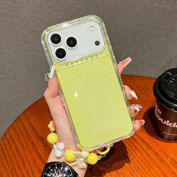 TPU + PC + Glitter Sequins Full Coverage Phone Case with Bracelet, For iPhone 17 Pro Max, For iPhone 17 Pro, For iPhone 16 Pro Max, For iPhone 16 Pro, For iPhone 16 Plus, For iPhone 16, For iPhone 15 Pro Max, For iPhone 15 Pro, For iPhone 15 Plus      ...