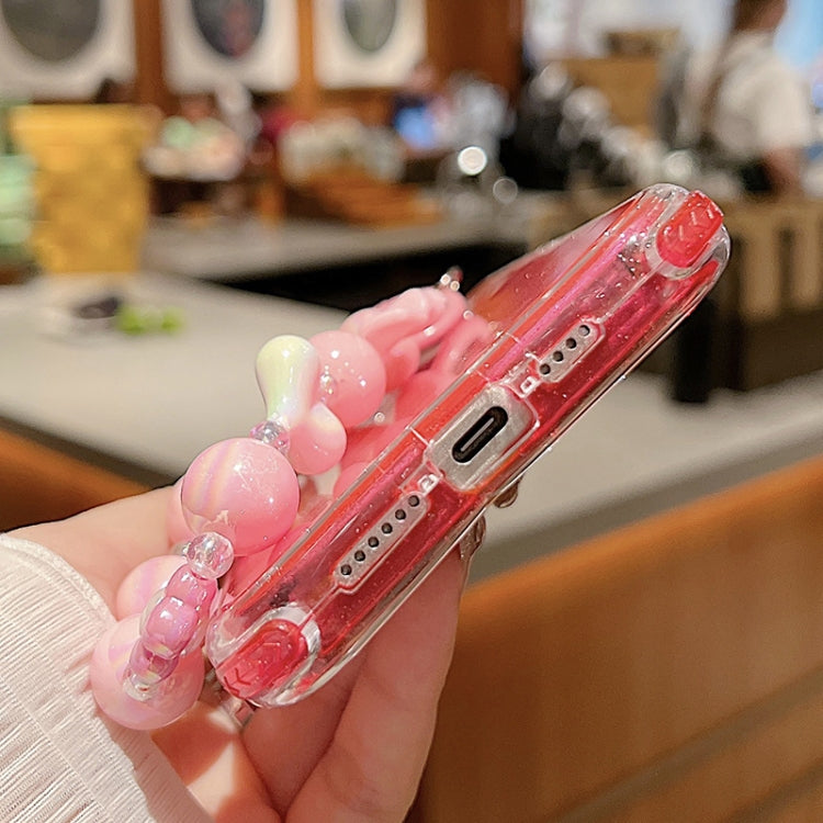 TPU + PC + Glitter Sequins Full Coverage Phone Case with Bracelet, For iPhone 14 Pro, For iPhone 14 Pro Max, For iPhone 6 / 7 / 8 / SE 2020, For iPhone 13 Pro Max, For iPhone 13 Pro, For iPhone 13, For iPhone 12 / 12 Pro, For iPhone 12 Pro Max         ...