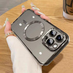 Electroplating MagSafe Phone Case, For iPhone Air, For iPhone 16 Pro Max, For iPhone 16 Pro, For iPhone 16 Plus