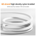 JOYROOM S-A51 Cutting-Edge Series 3A Fast Charging Data Cable, Length: 1.2m, USB-A to Type-C Cable, USB-A to 8 Pin Cable, Type-C to Type-C Cable, Type-C to 8 Pin Cable